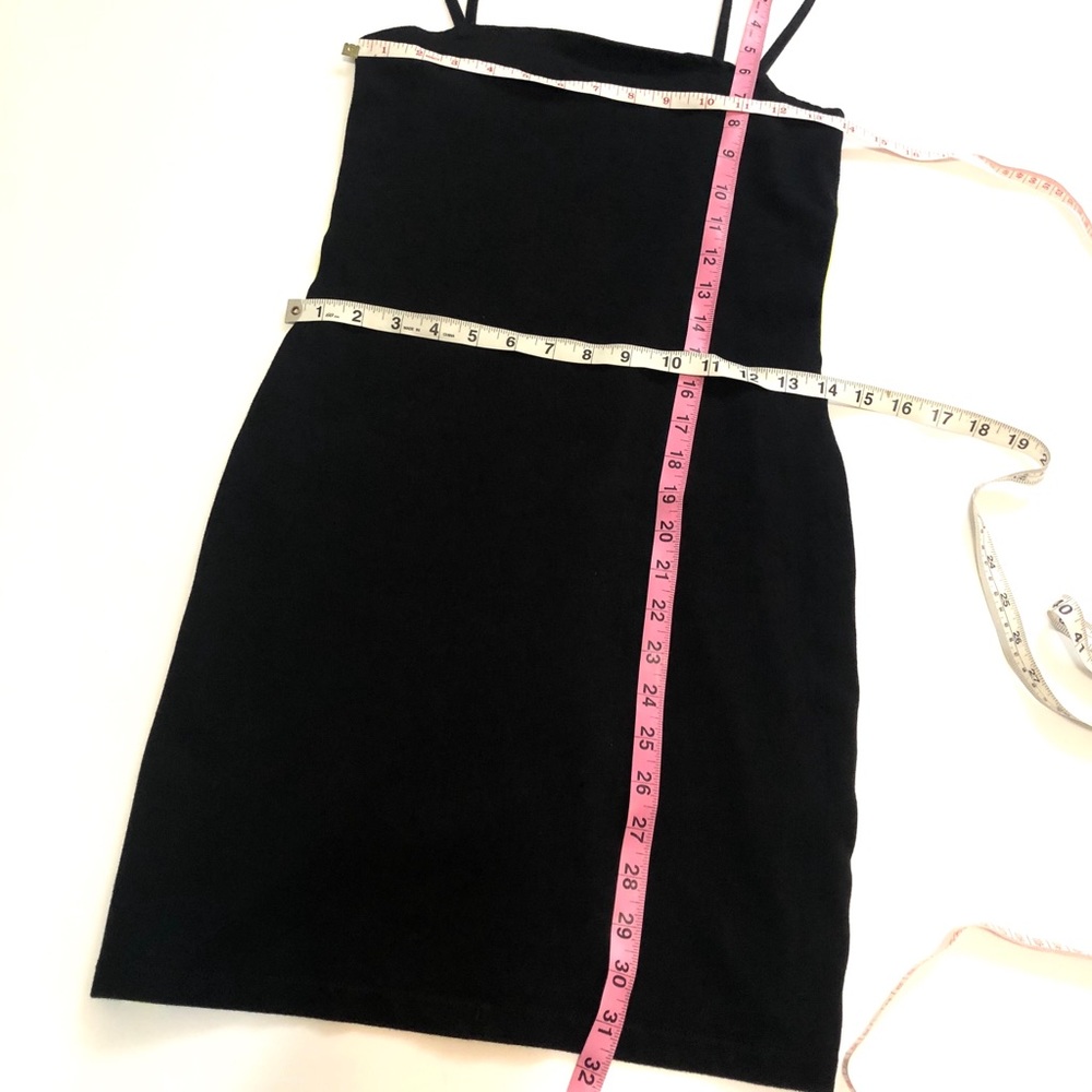 FILA UO BLACK & GREEN SIDE TAPE BODY CON DRESS - Picture 11 of 11